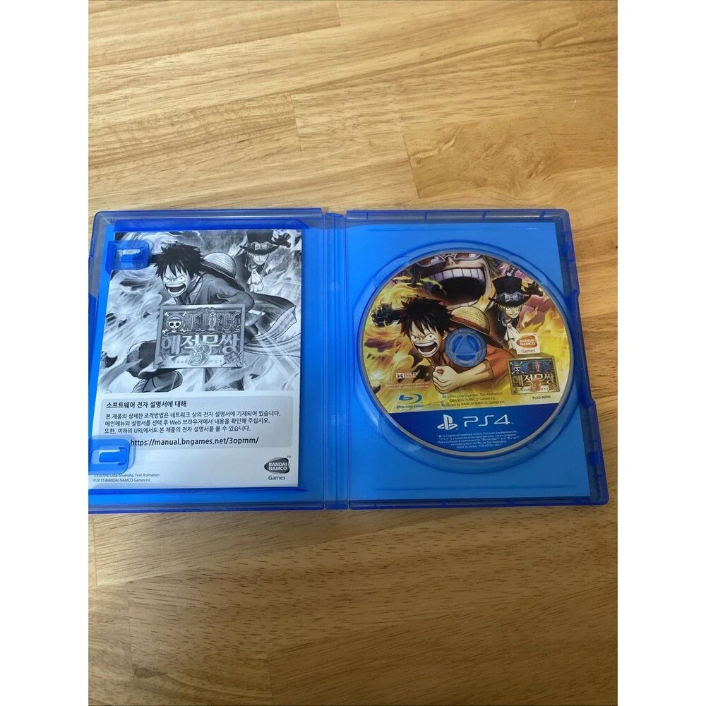 One Piece: Pirate Warriors 3 (Sony PlayStation 4, 2015) PS4 Korea W/ Manual